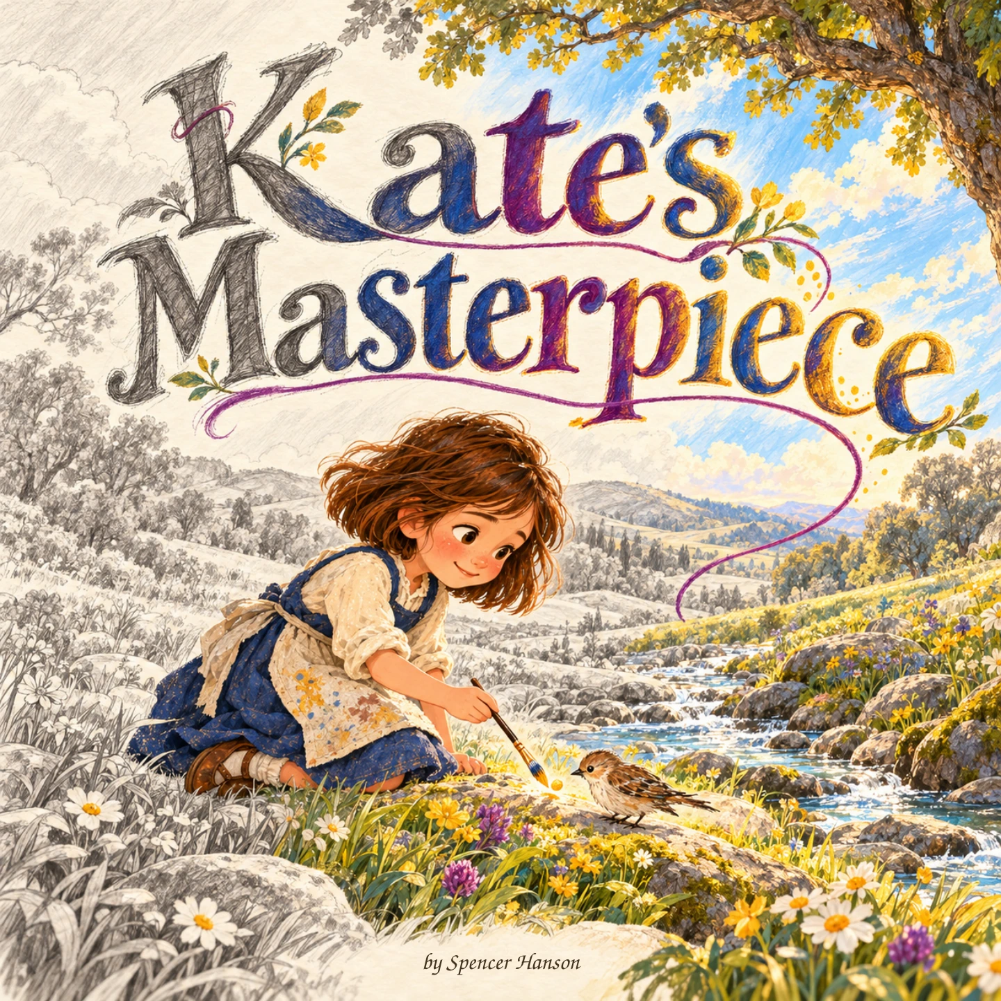 Kate's Masterpiece cover, by Spencer Hanson