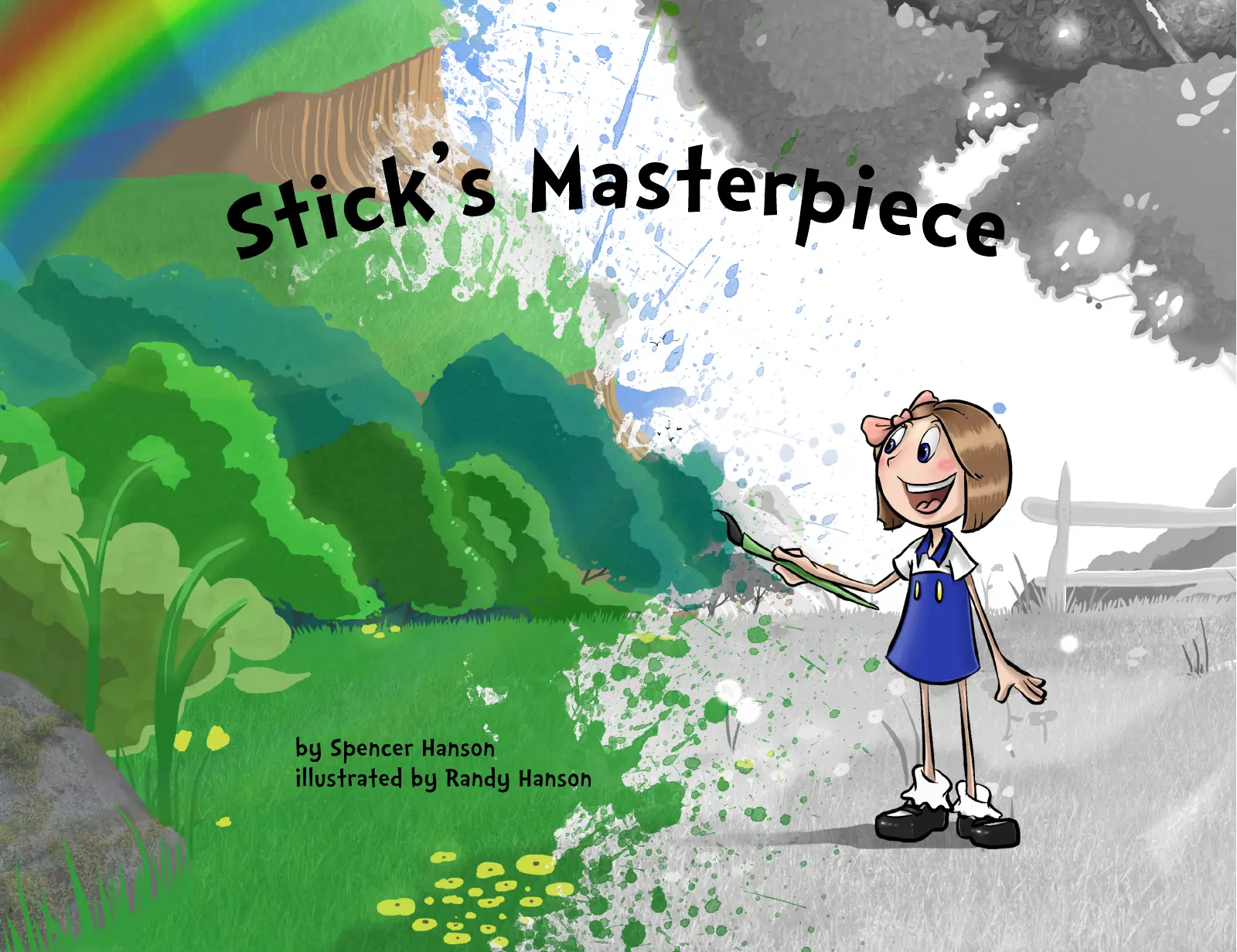Cover: Stick's Masterpiece, original illustrated edition